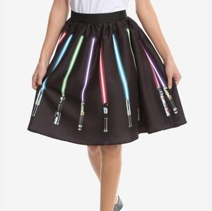 Her Universe Star Wars Lightsaber Skirt, XL